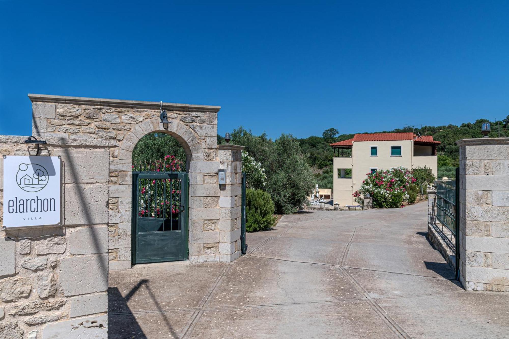 Elarchon Villa Private Pool Episkopi-Chania Eksteriør billede